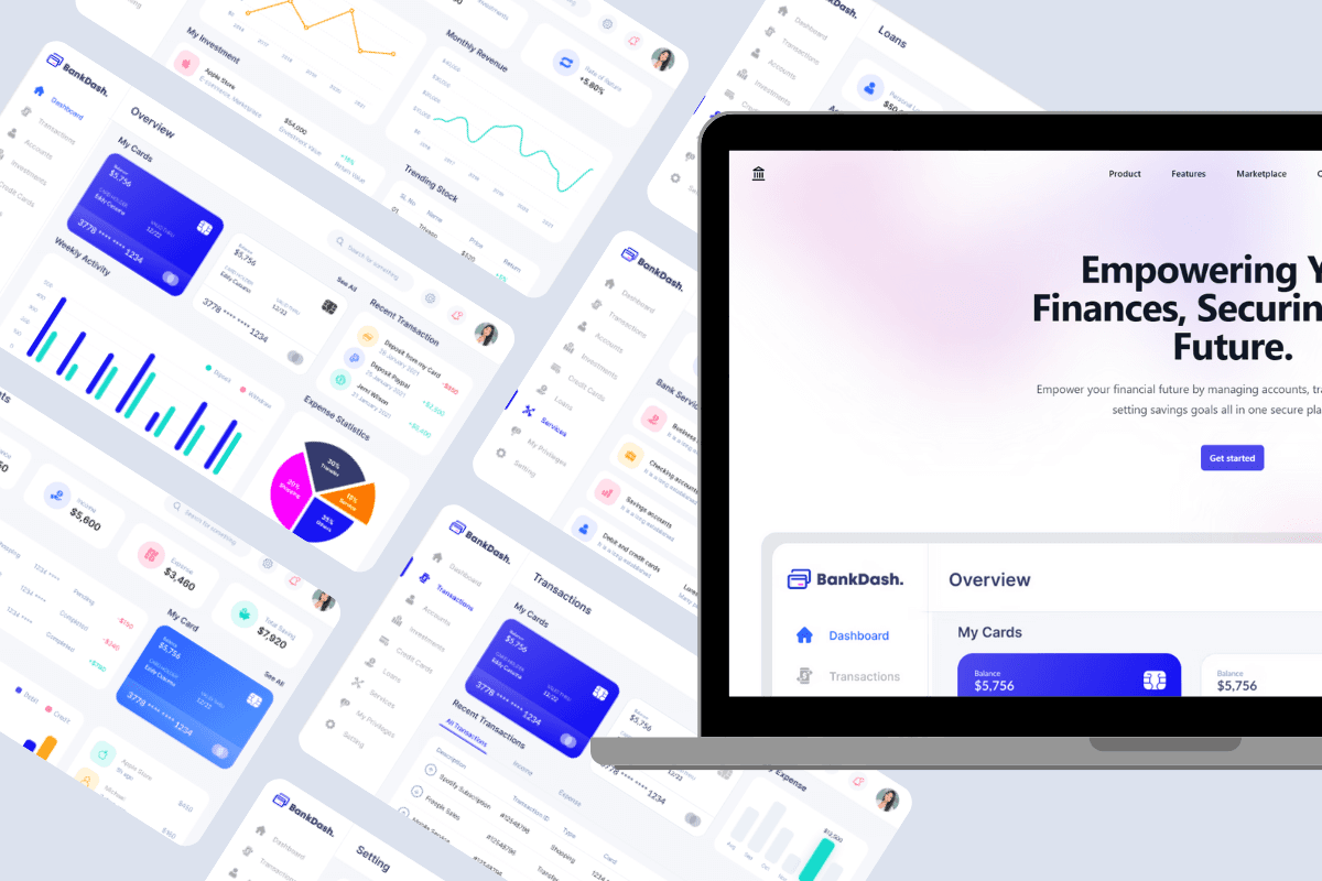 BankDash Account Management Dashboard