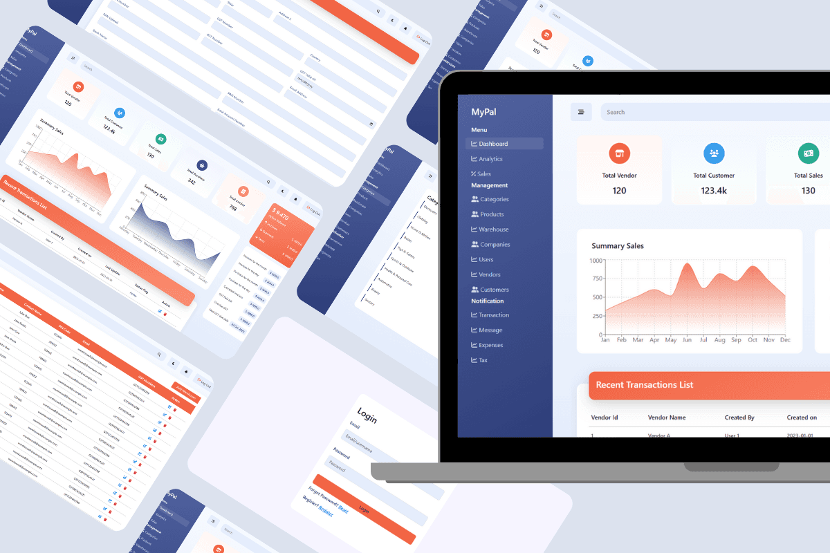 VAP Vendor Dashboard