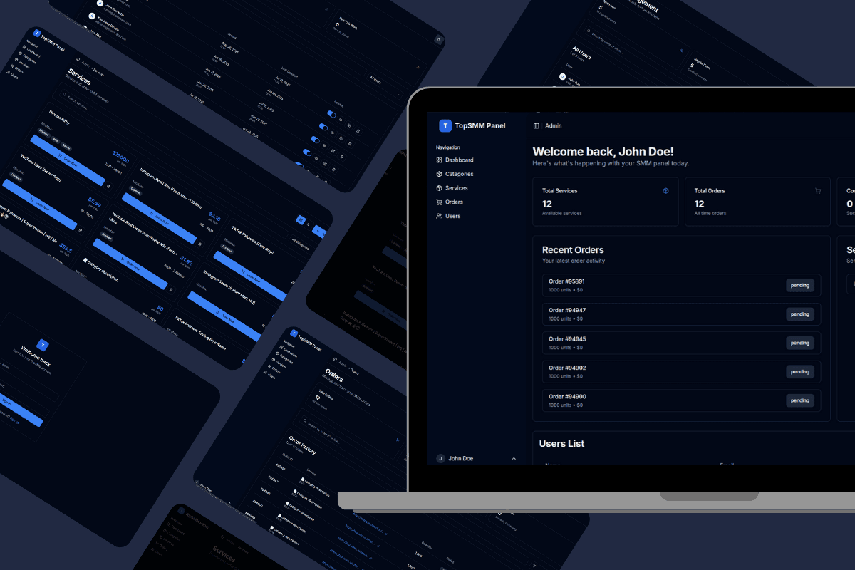 Social Media Marketing Website